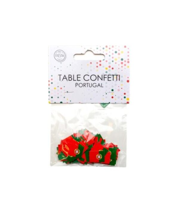 Tafelconfetti Portugese Vlag (150st)