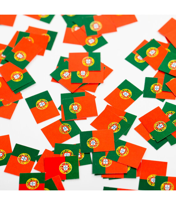 Tafelconfetti Portugese Vlag (150st)