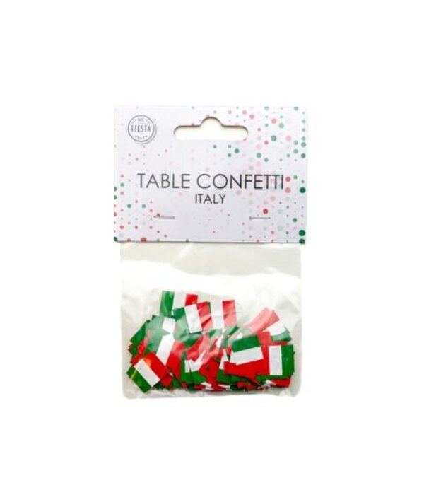 Tafelconfetti Italiaanse Vlag (150st)