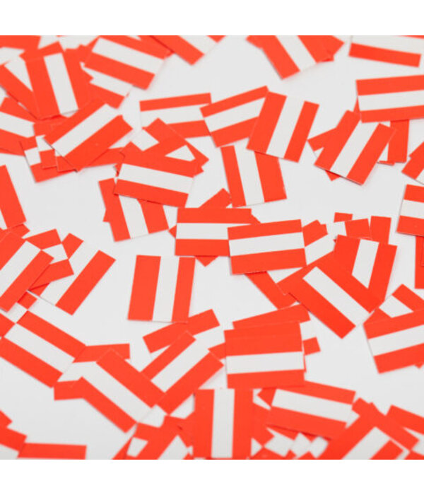 Tafelconfetti Oostenrijkse Vlag (150st)