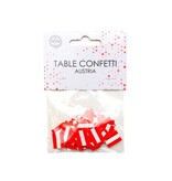 Tafelconfetti Oostenrijkse Vlag (150st)