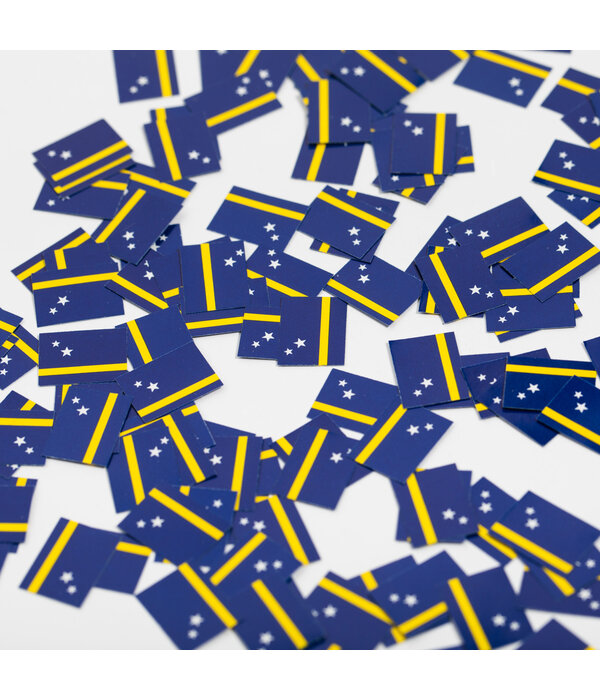 Tafelconfetti Vlag Curacao (150st)