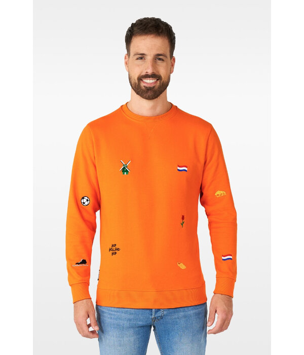 Hup Holland Trui Oranje Deluxe