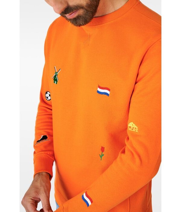 Hup Holland Trui Oranje Deluxe