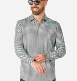 Blouse Discoballer Holografisch Heren