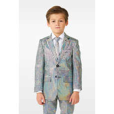 Kostuum Discoballer Holografisch Kind Opposuits