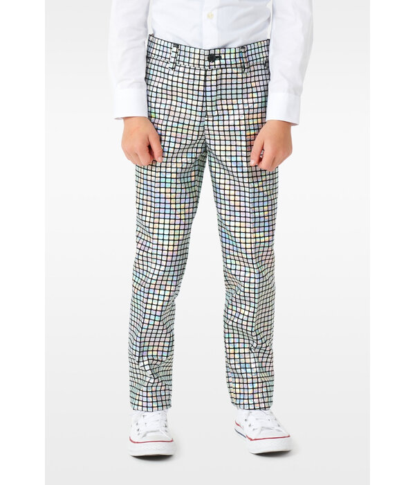 Kostuum Discoballer Holografisch Kind Opposuits
