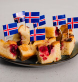 Tafelconfetti Vlag Ijsland (150st)