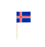 Tafelconfetti Vlag Ijsland (150st)