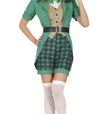 Kostuum St. Patrick Dames Groen Sheena