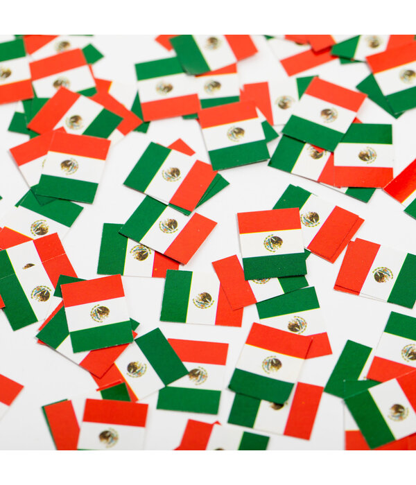 Tafelconfetti Vlag Mexico (150st)