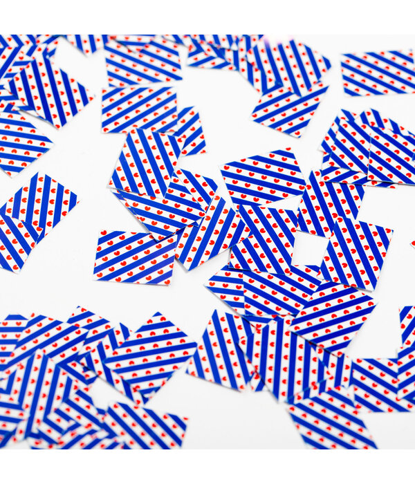 Tafelconfetti Vlag Friesland (150st)