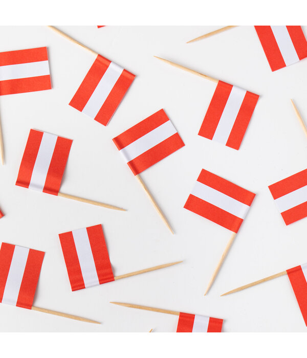 Vlaggenprikkers Oostenrijk (50st)