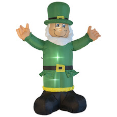 Opblaasbare Mascotte Ierland St. Patrick (180cm)