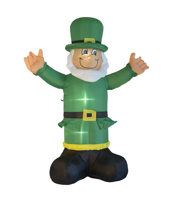 Opblaasbare Mascotte Ierland St. Patrick (180cm)