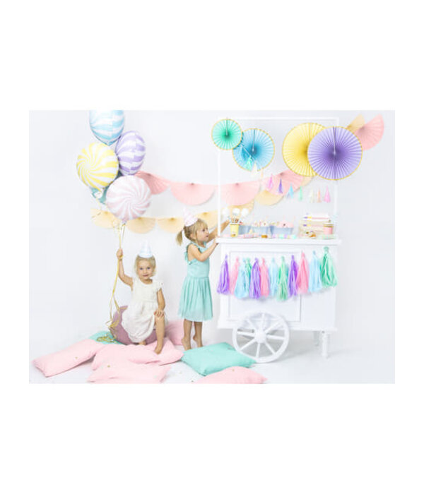 Decoratieve Rozetten Geel Goud (3st)