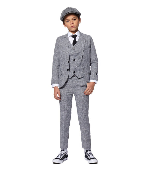 Roaring 20's Kostuum Grijs Kind Premium