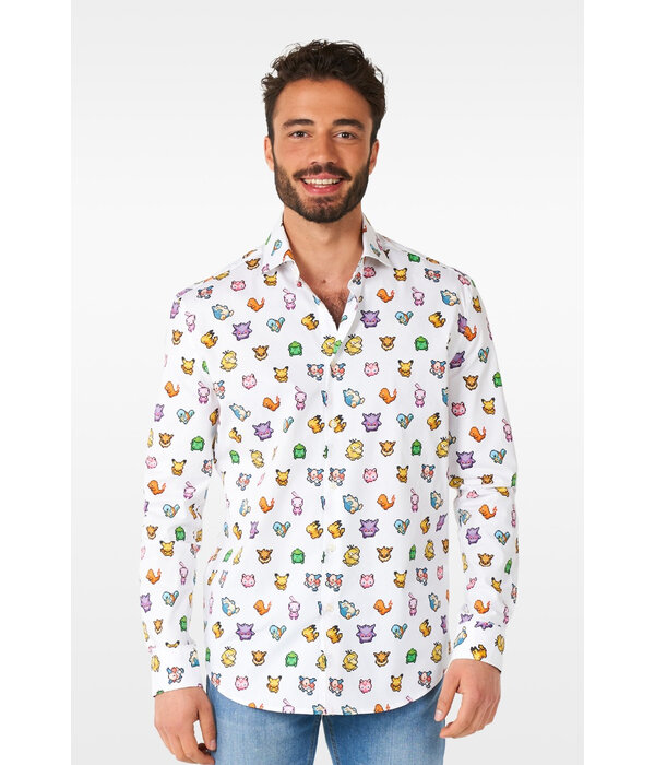 Pixel Pokemon Blouse Heren Opposuits