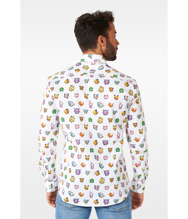 Pixel Pokemon Blouse Heren Opposuits