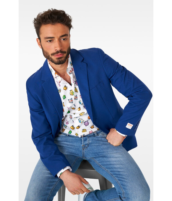 Pixel Pokemon Blouse Heren Opposuits