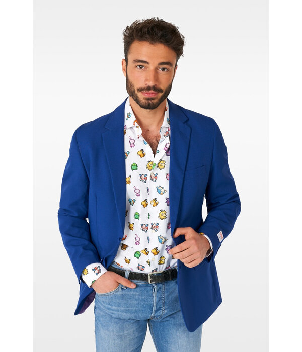 Pixel Pokemon Blouse Heren Opposuits