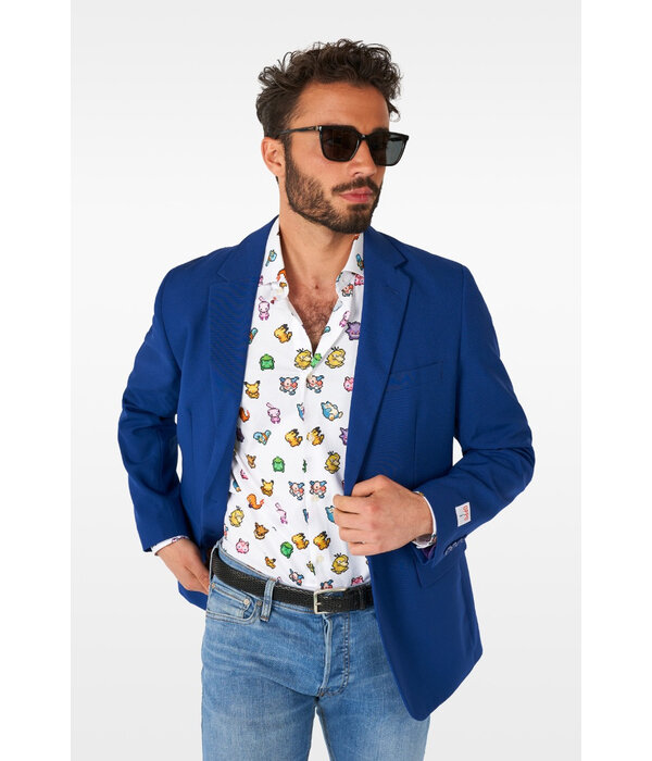 Pixel Pokemon Blouse Heren Opposuits