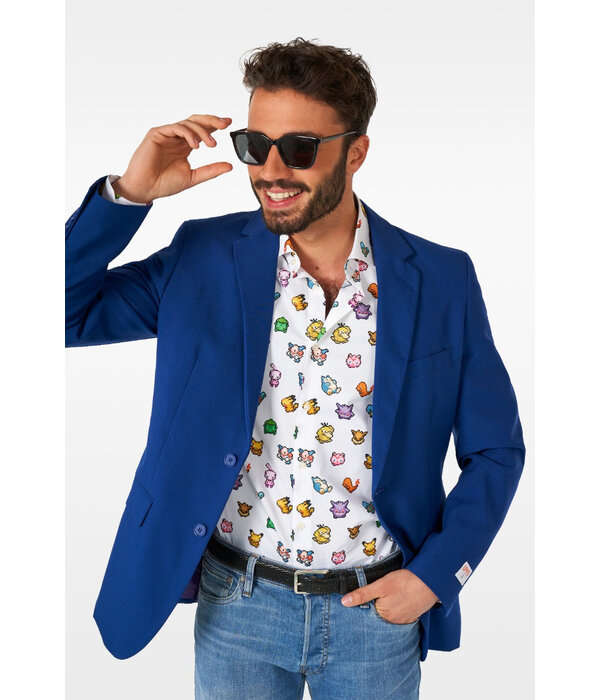 Pixel Pokemon Blouse Heren Opposuits