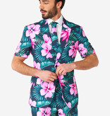 Hawaii Grande Zomer Pak Roze Bloem Opposuits