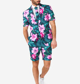 Hawaii Grande Zomer Pak Roze Bloem Opposuits
