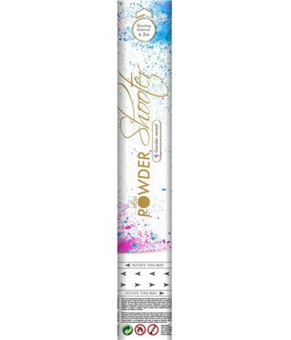 Gender Reveal Poeder Shooter Roze - Meisje