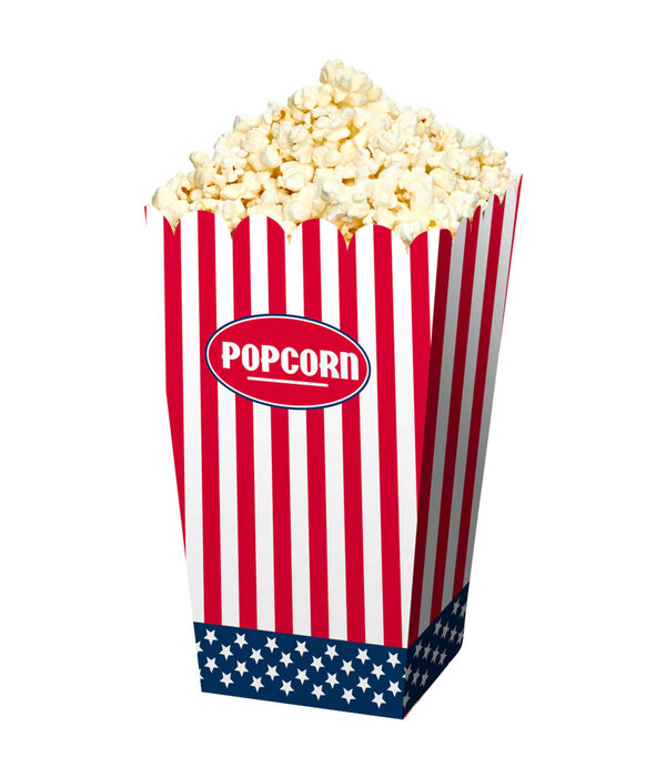 USA Popcornbakjes (4st)