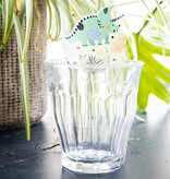 Glasdecoratie Dino Roar (6st)