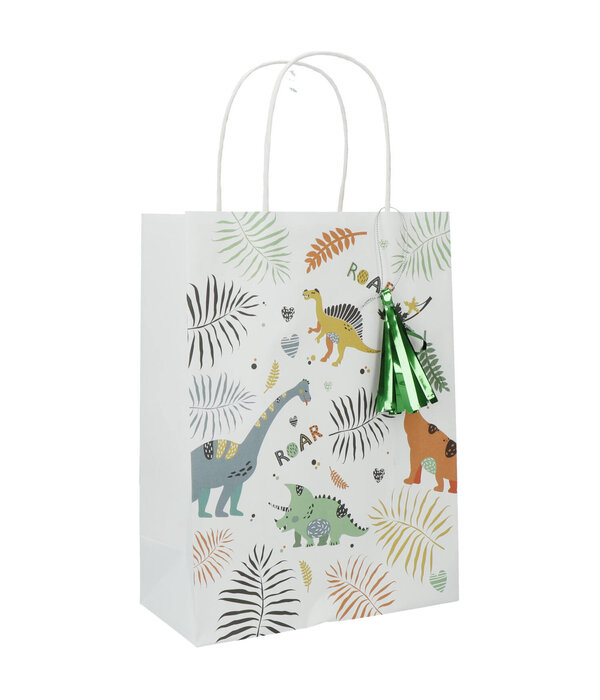 Uitdeeltasjes Dino Roar (6st)