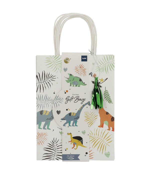 Uitdeeltasjes Dino Roar (6st)