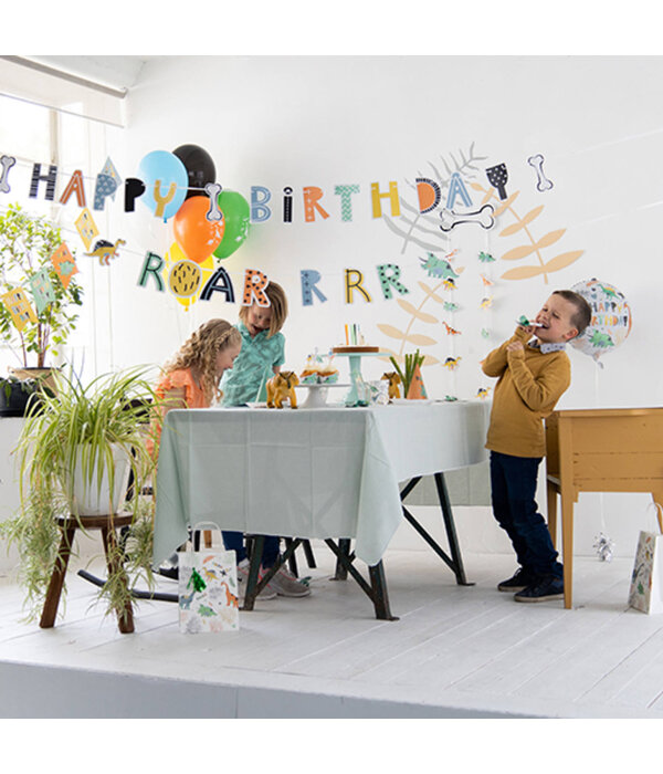 Uitdeeltasjes Dino Roar (6st)