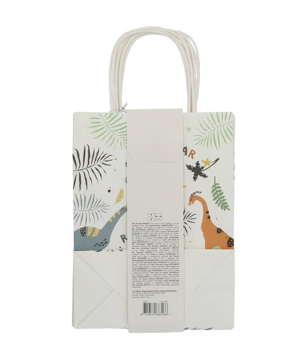 Uitdeeltasjes Dino Roar (6st)