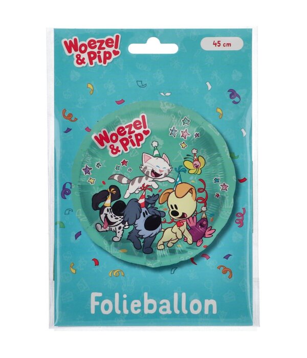Woezel En Pip Verjaardag Folieballon (45cm)