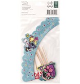 Cupcake Decoratie Set Woezel En Pip (6st)