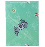 Woezel En Pip Tafelkleed groen (1,3x1,8m)