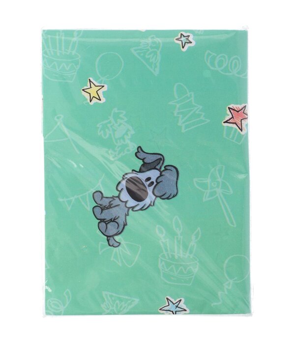 Woezel En Pip Tafelkleed groen (1,3x1,8m)
