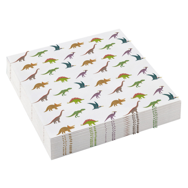 Servetten Dinosaurus Abelisaurus (20st) afbeelding