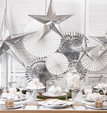 Decoratieve Rozetten Gebroken Wit (3st)