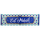 Banner Eid Mubarak Blauw (50x180cm)