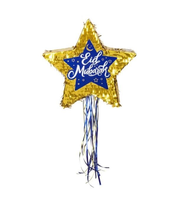 Gouden Ster Piñata Eid Mubarak