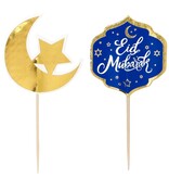 Cupcake Deco Set Eid Mubarak (20st)