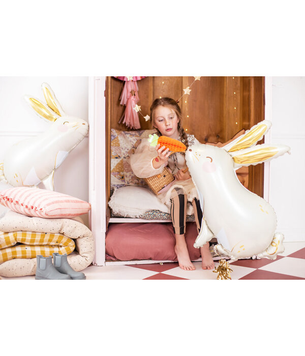 Grote Folieballon Konijntje (84x82cm)