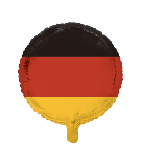 Folieballon Duitsland Rond (46cm)