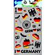 Stickervel Duitsland (10x20cm)