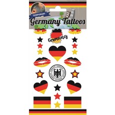 Plaktattoos Vel Duitsland (10x20cm)