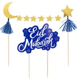Taartdecoratie Set Eid Mubarak